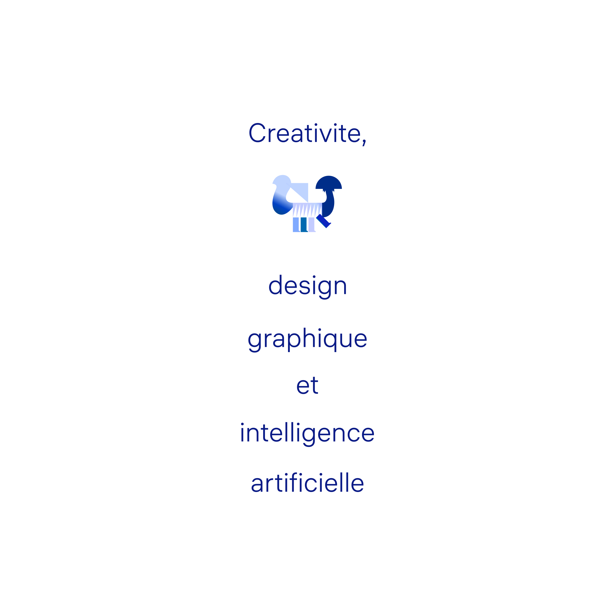 Logo of Creativite, design graphique et intelligence artificielle