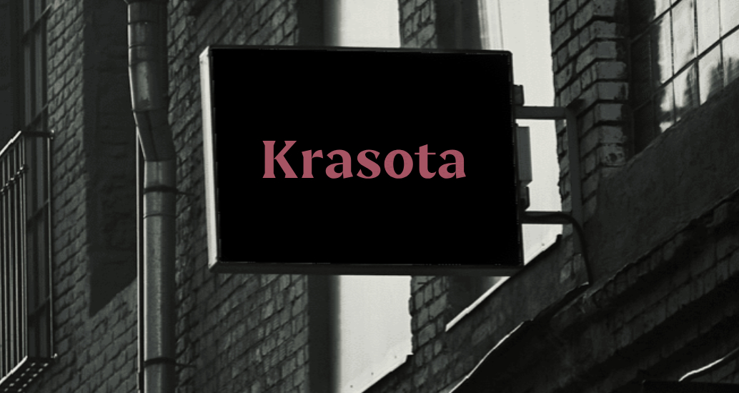 Логотип компании «Krasota» 4