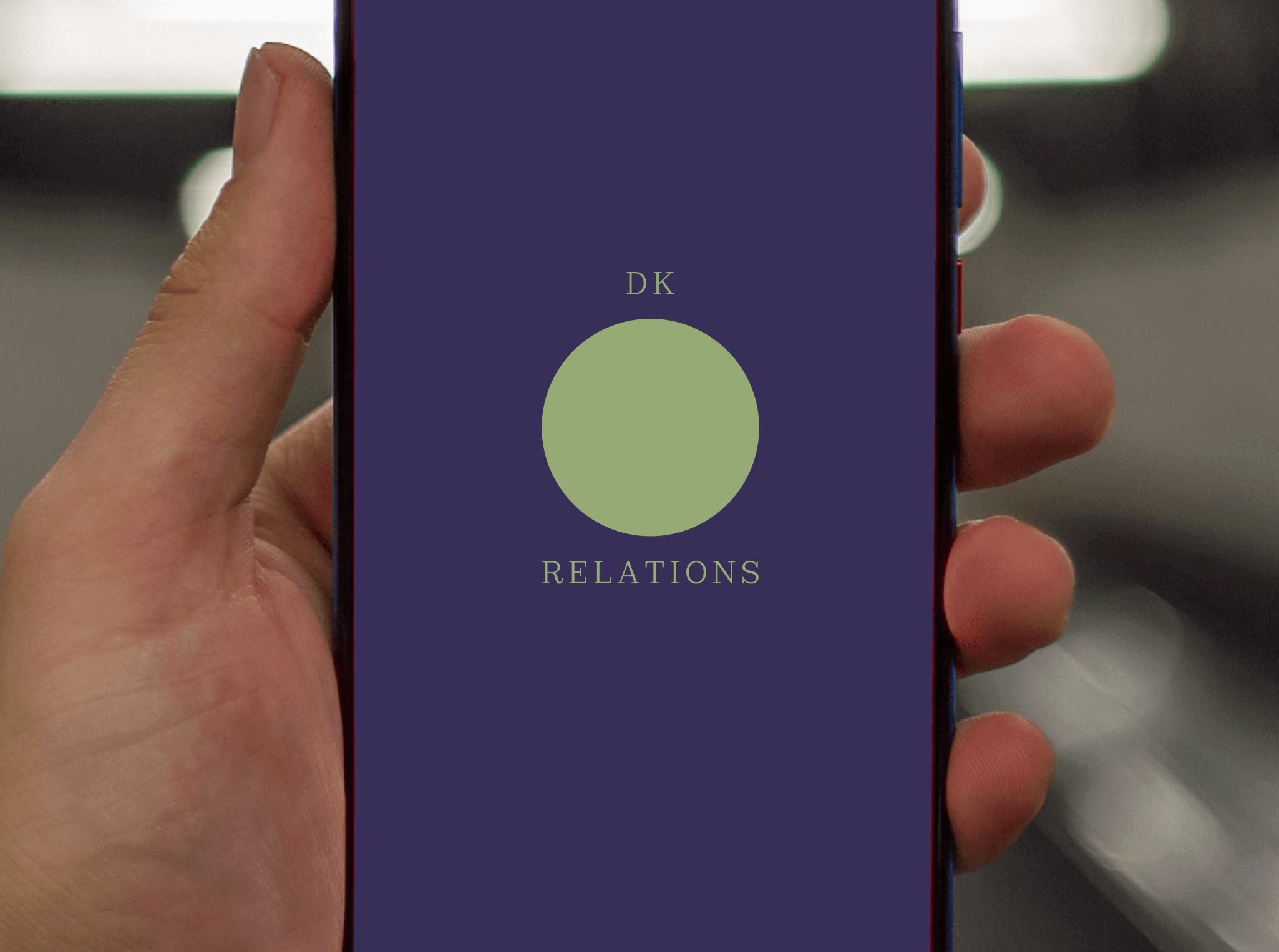 Логотип компании «DK Relations» 1