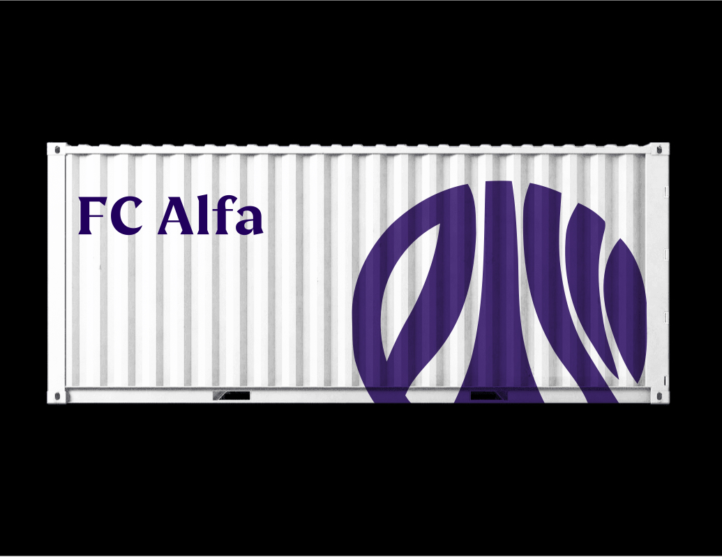 Логотип компании «FC Alfa» 2