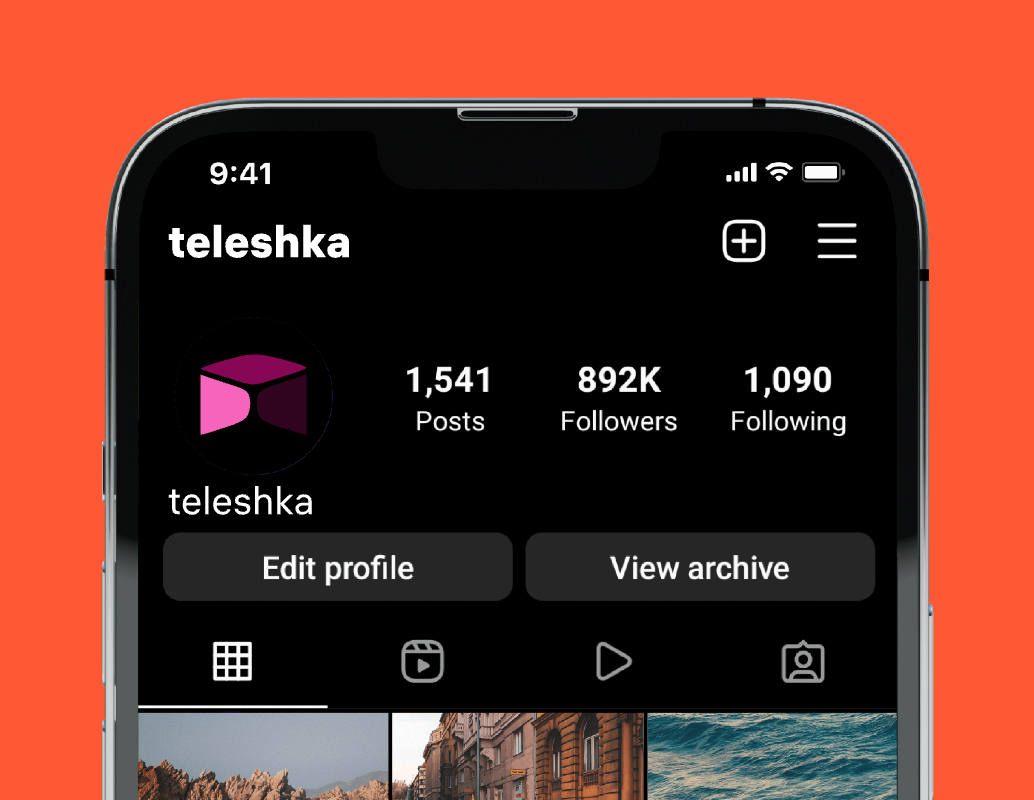 Logo of teleshka