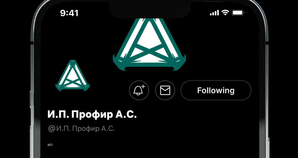 Логотип компании «И.П. Профир А.С.» 1