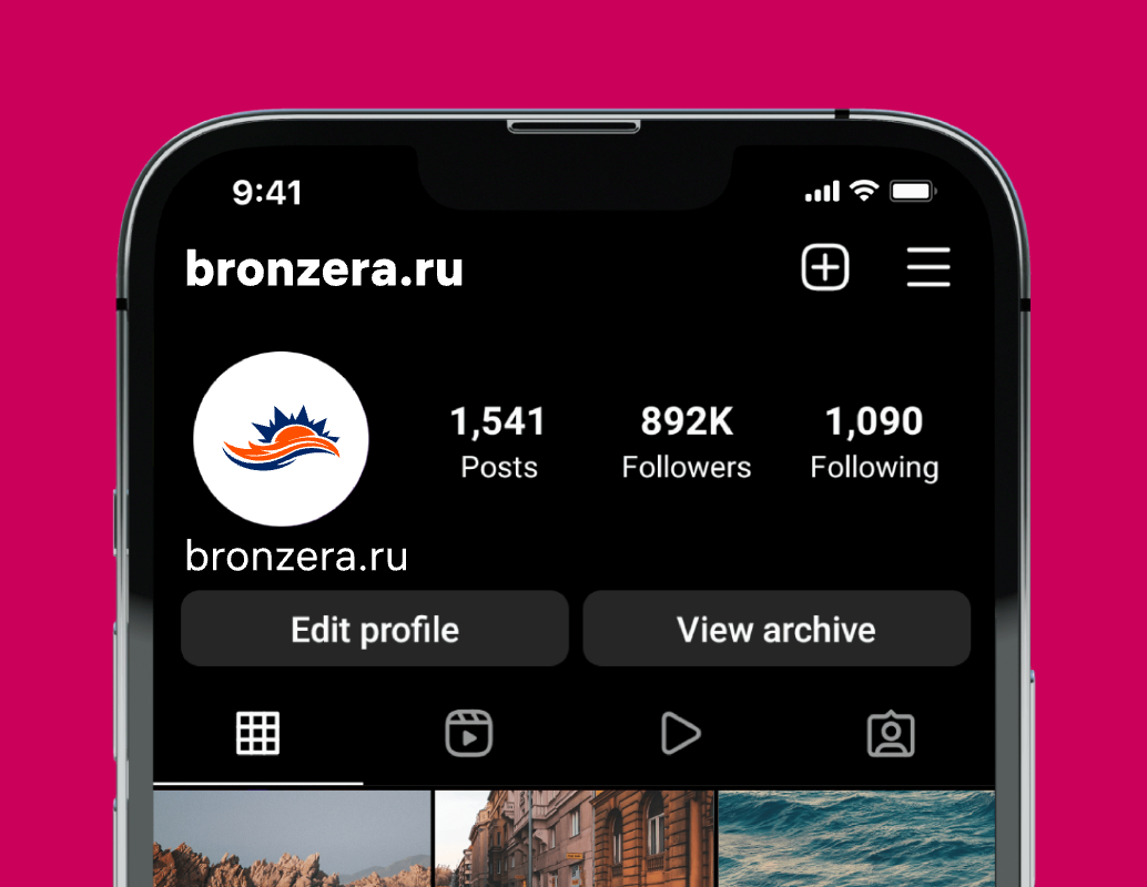 Logo of bronzera.ru