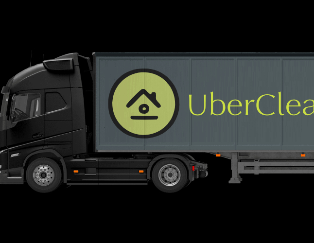 Логотип компании «UberClean» 2