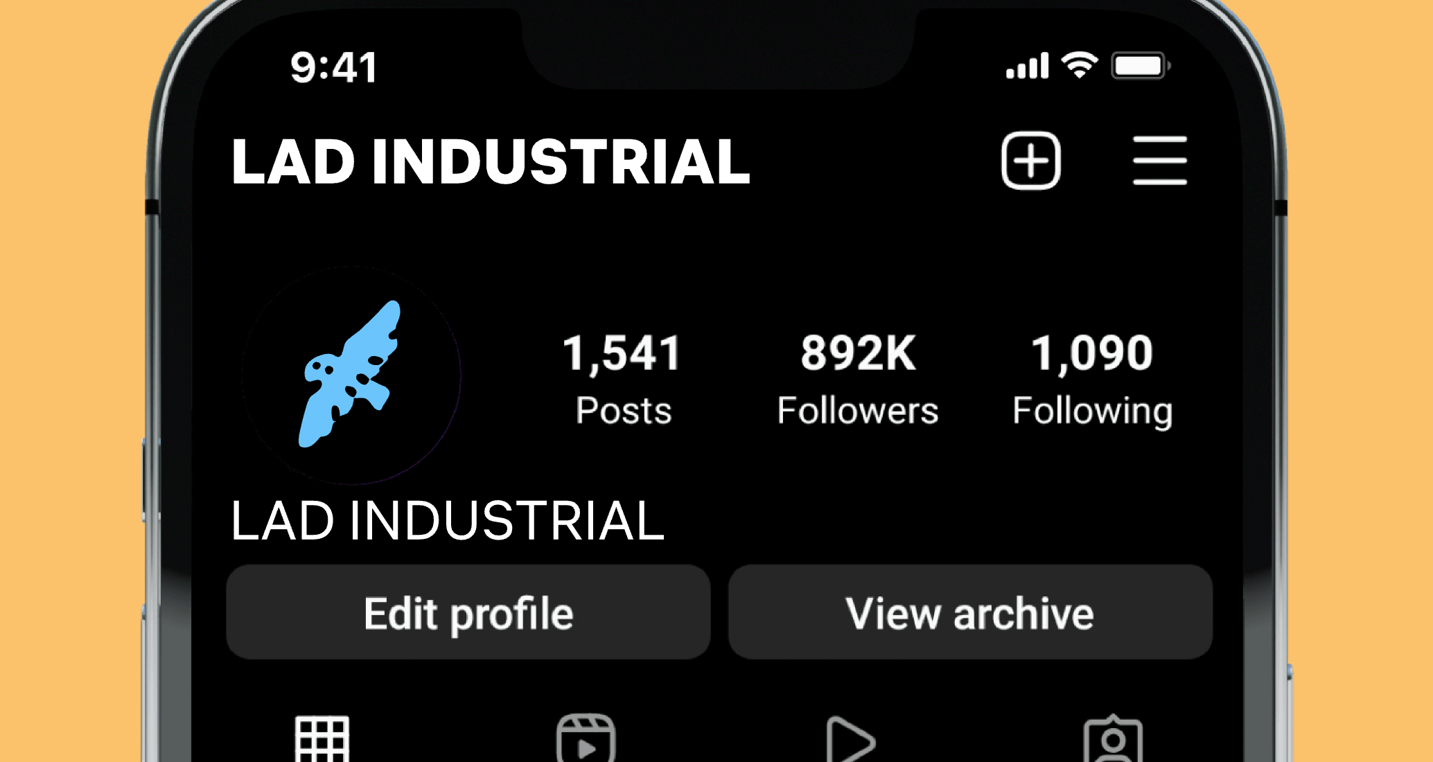 Логотип компании «LAD INDUSTRIAL» 1