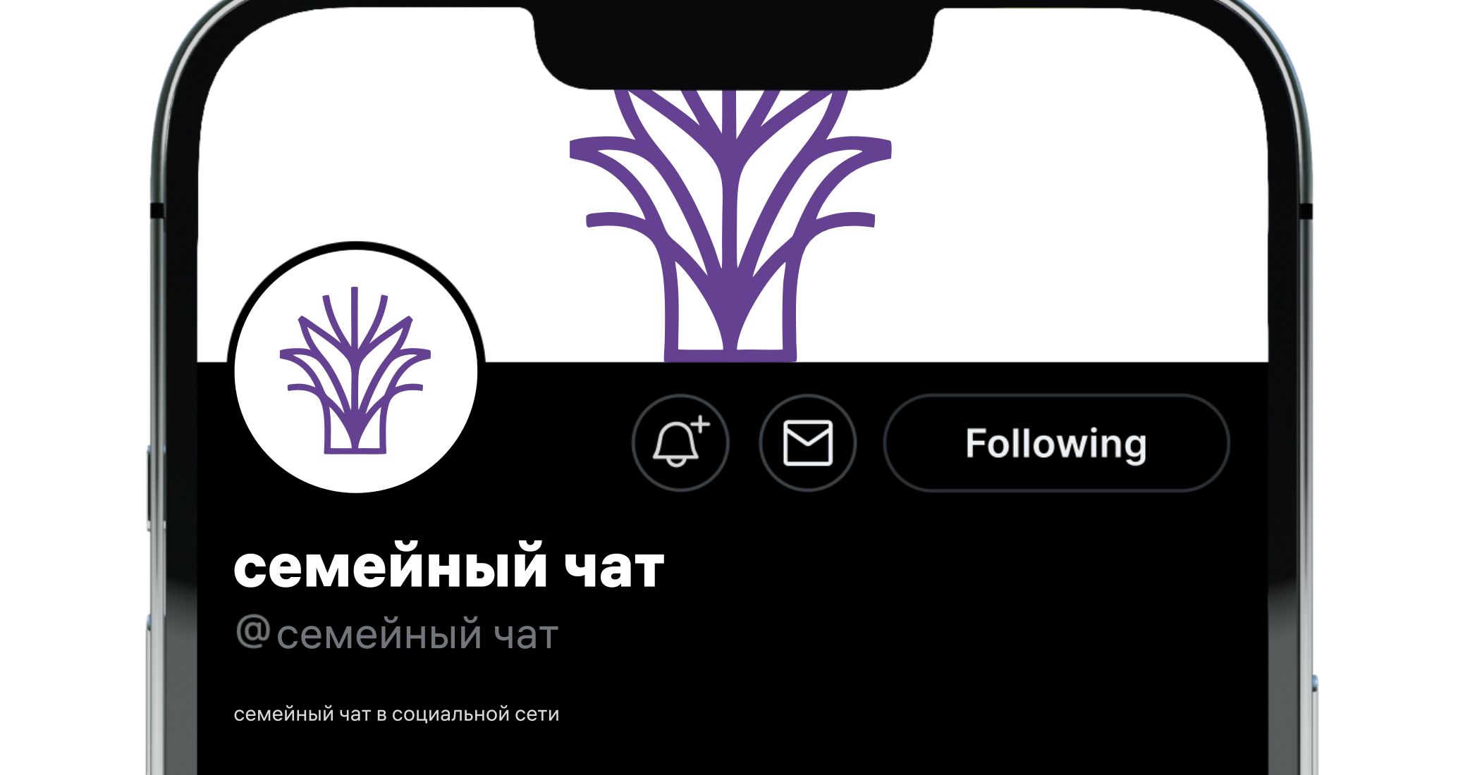 Логотип компании «семейный чат» 1